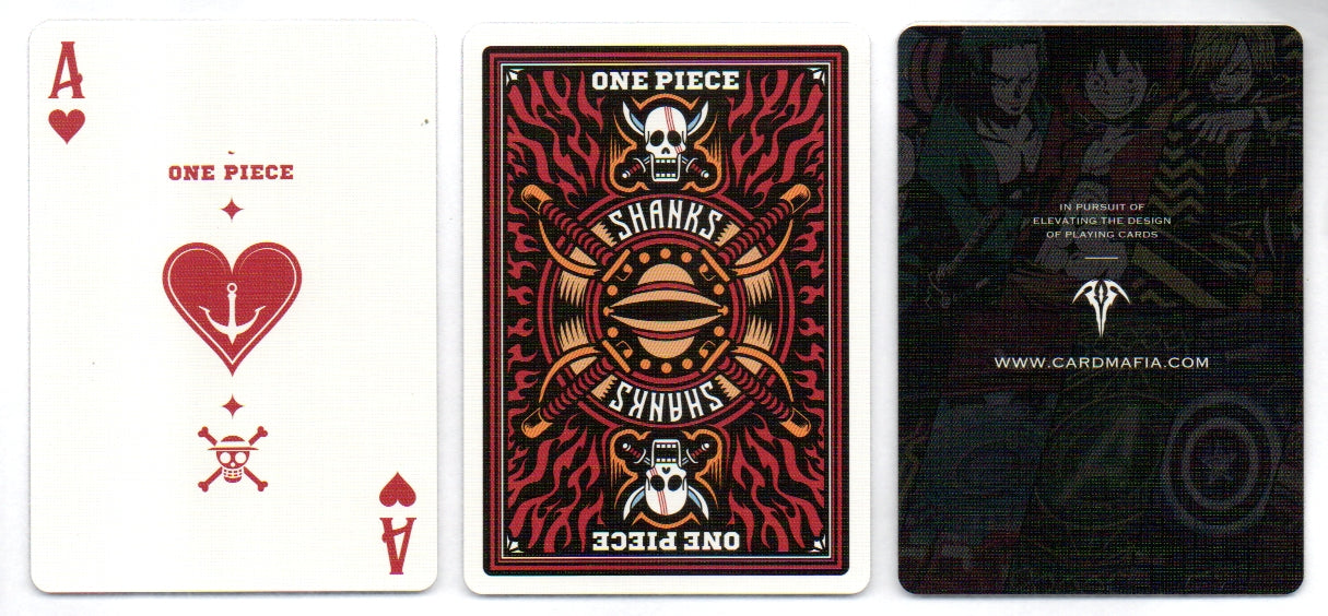 One Piece Shanks Playing Cards RunIt Decks One Piece Shanks Playing Cards RunIt Decks