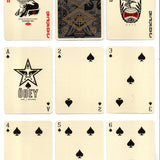 Obey Gold Edition Playing Cards