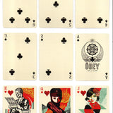 Obey Gold Edition Playing Cards