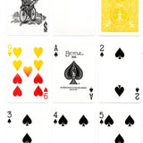 [OPENED] Bicycle Colored Rider Back Yellow Playing Cards
