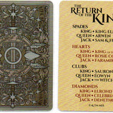 Lord of the Rings The Return of The King Foiled Edition Playing Cards