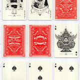 Harry Potter Red (Gryffindor) Playing Cards