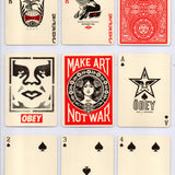 [OPENED] Obey Red Edition Playing Cards