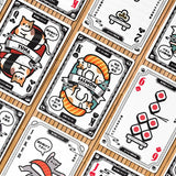 Sushi Cat Foil and Gilded Playing Cards