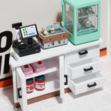 Super Creator Energy Supply Store DIY Miniature House