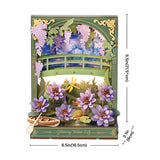 Glittering Water Lily DIY Puzzle Kit