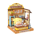 Super Creator Sanrio Pompompurin's Lucky Cafe DIY Miniature House