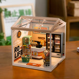 Super Creator Energy Supply Store DIY Miniature House