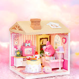 Super Creator Sanrio My Melody's Dreamy Living Room DIY Miniature House