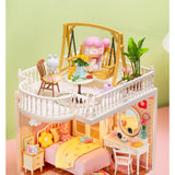 Super Creator Sunny Break Terrace DIY Miniature House Expansion Pack