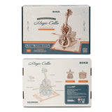 Magic Cello Music Box DIY Mechanical Kit
