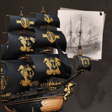 Seahorse Barque DIY Mechanical Puzzle Kit