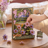 Glittering Water Lily DIY Puzzle Kit