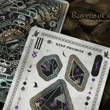 Ravens of Odin Muninn's Crystal Playing Cards
