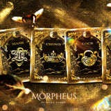 Morpheus Seal of Golden Sand Gilded Playing Cards