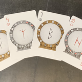 Bicycle Rune V2 Gilded Playing Cards