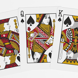 Black Roses Edelrot (Marked) Playing Cards