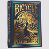 Bicycle Metalluxe Peacock Playing Cards