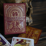 Shakespeare Burgundy Playing Cards