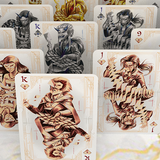 Card Masters Precious Metals White Foil Playing Cards