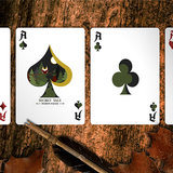 Secret Tale of Robin Hood Black Owl Playing Cards