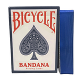 Bicycle Bandana Gilded Blue Playing Cards