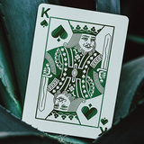 Green Wave Playing Cards