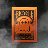 Bicycle Boo Back Orange Playing Cards