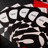 Grid Typographic v5 Playing Cards