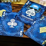 Divination Blue Playing Cards