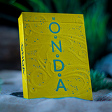 ONDA V2 Yellow Playing Cards