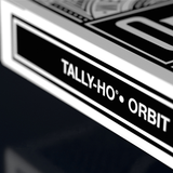 Orbit Tally-Ho Circle Back Black Playing Cards