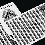 Orbit Tally-Ho Circle Back Black Playing Cards