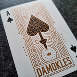 Damokles Cuprum Playing Cards