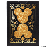 Bicycle Disney Mickey Mouse Black and Gold Playing Cards