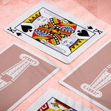 Jerry's Nugget Monotone Rose Gold Playing Cards