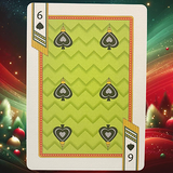 Bicycle Nutcracker Gilded Green Playing Cards
