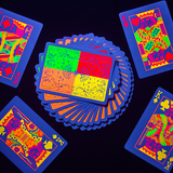 Quad Fluorescent Playing Cards