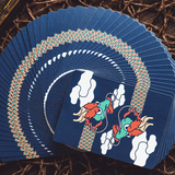 The Dragon Blue Playing Cards