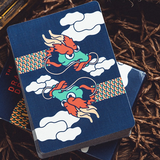 The Dragon Blue Playing Cards