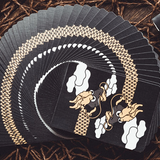 The Dragon Black Playing Cards