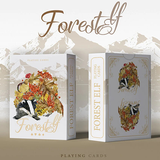 Forest Elf Badger Playing Cards