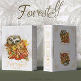 Forest Elf Owl Playing Cards