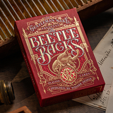 The Beetle Backs Crimson Edition Playing Cards