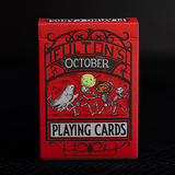 Fulton's October Orange Playing Cards