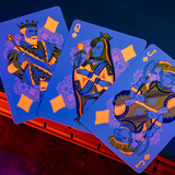 Bicycle Neon Solar-Orange Playing Cards