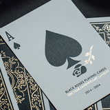 [IMPERFECT] Black Roses 10 Year Anniversary (Marked) Playing Cards