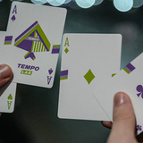 Tempo-Lab Purple Playing Cards
