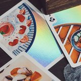 Night Market Holographic Playing Cards