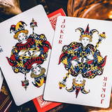 Sanctuary Red Playing Cards